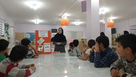 دورهمی با طعم کتاب در کانون پرورش فکری طبس