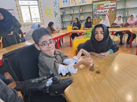 جشنواره کوچک «دوستی با کتاب» ویژه کودکان دارای نیازهای ویژه در سنندج