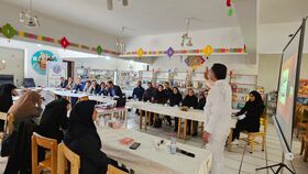 کارگاه آموزشی «کارگردانی در قصه‌گویی» در برای مربیان کانون پرورش فکری کهگیلویه و بویراحمد