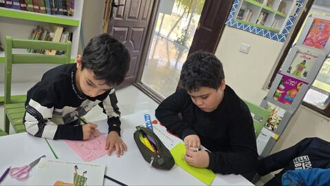 اعضای مرکز طرقبه میهمان کارگاه کتاب‌خوانی و کتاب‌سازی شدند