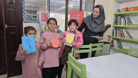 اعضای مرکز طرقبه میهمان کارگاه کتاب‌خوانی و کتاب‌سازی شدند