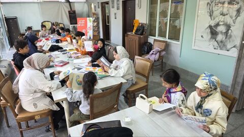 اعضای مرکز طرقبه میهمان کارگاه کتاب‌خوانی و کتاب‌سازی شدند