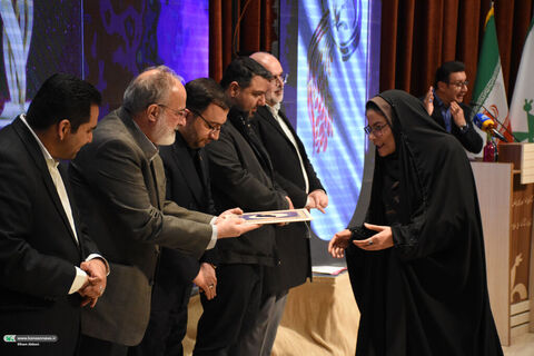 تجلیل از برگزیدگان جشنواره در مسیر آفرینش.سمنان