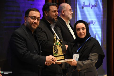 تجلیل از برگزیدگان جشنواره در مسیر آفرینش.سمنان