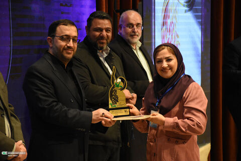 تجلیل از برگزیدگان جشنواره در مسیر آفرینش.سمنان