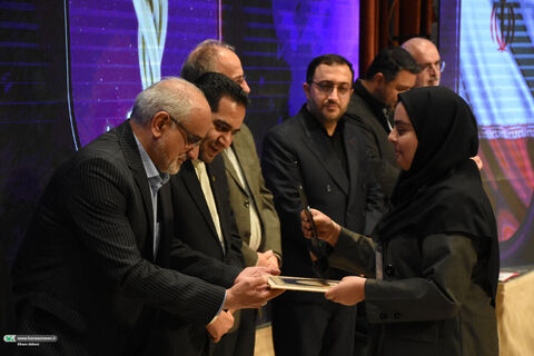 تجلیل از برگزیدگان جشنواره در مسیر آفرینش.سمنان