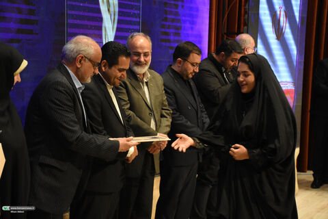 تجلیل از برگزیدگان جشنواره در مسیر آفرینش.سمنان