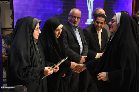 تجلیل از برگزیدگان جشنواره در مسیر آفرینش.سمنان