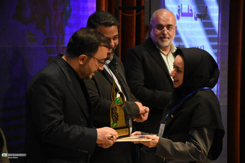 تجلیل از برگزیدگان جشنواره در مسیر آفرینش.سمنان