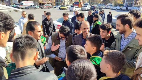 میز خدمت کانون پرورش فکری در نماز جمعه اردبیل