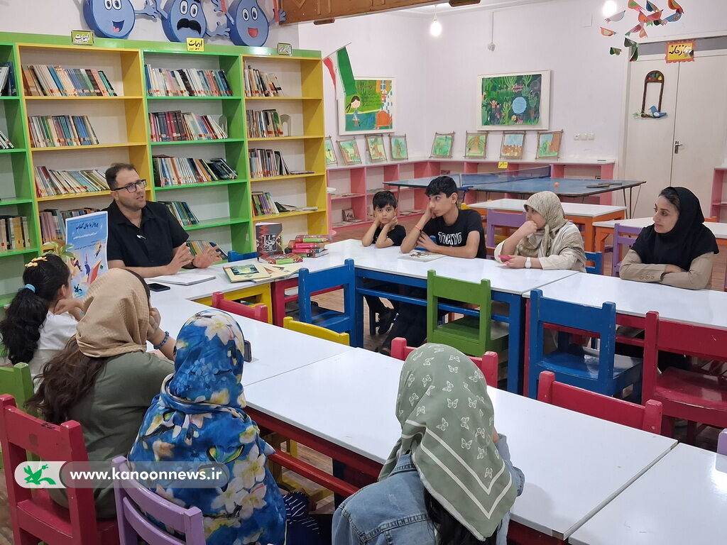 اعضا مرکز برازجان بر بال کتاب ها پرواز کردند