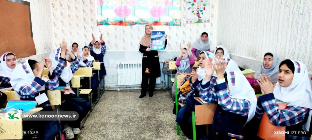 ویژهبرنامه کتابخوانی؛ بهترین دوست من کتاب در مدارس قیدار برگزار شد