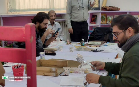 «تلفیق هنر و ادبیات در کانون قم» در راستای جشنواره دوسالانه هنر های تجمسی