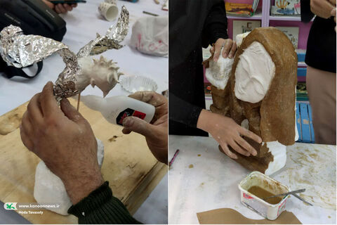 «تلفیق هنر و ادبیات در کانون قم» در راستای جشنواره دوسالانه هنر های تجمسی