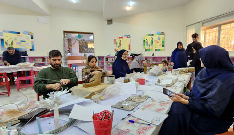 «تلفیق هنر و ادبیات در کانون قم» در راستای جشنواره دوسالانه هنر های تجمسی