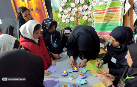 «پاتوق فاطمی» حضور فعال مربیان کانون قم در بزرگ‌ترین رویداد فاطمی نوجوان‌ها ؛