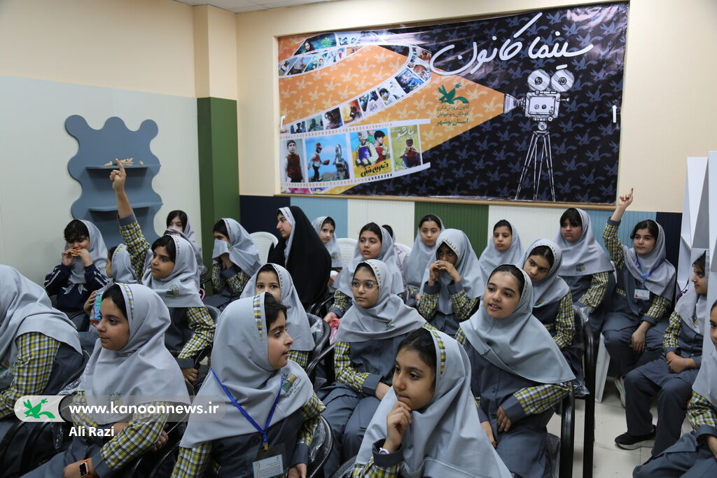 برپایی نمایشگاه کتابسازی کودکان در مرکز شماره ۱ کانون بوشهر