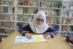 دختر مهابادی، کتاب‌خوان‌ترین کودک ایران