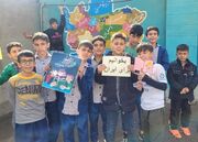 جشن کتاب در زرین‌آباد زنجان؛ رونق فرهنگ مطالعه در مدارس همزمان با هفته کتاب