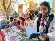 برگزاری برنامه «کافه‌ کتاب» در باغ ملی قوچان