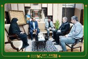نشست مدیرکل کانون پرورش فکری خوزستان با مسئولان دزفول
