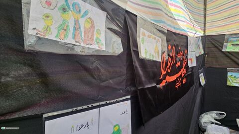 برپایی موکب کودکان فاطمی کانون پرورش فکری کهگیلویه و بویراحمد