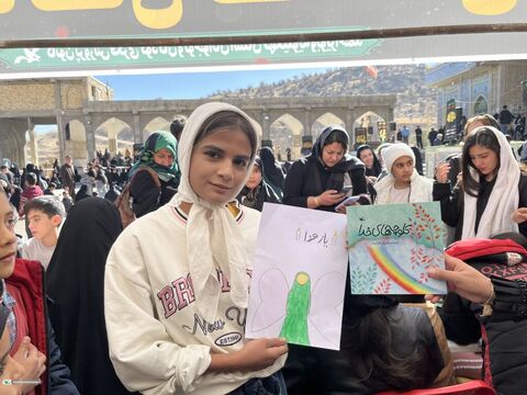 برپایی موکب کودکان فاطمی کانون پرورش فکری کهگیلویه و بویراحمد