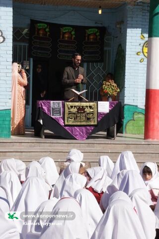 طرح اهدای قفسه‌های کتاب کانون چهارمحال و بختیاری به مدارس محروم(2)