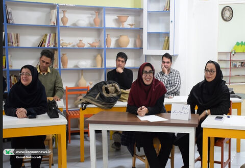 کارگاه «خلق بداهه قصه برای قصه‌گویی» در کانون لرستان