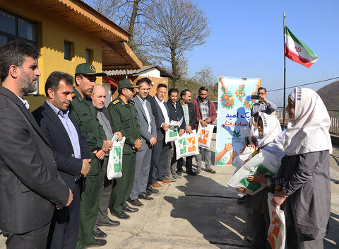 امداد فرهنگی در روستای «چملر»