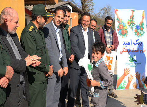 امداد فرهنگی در روستای «چملر»