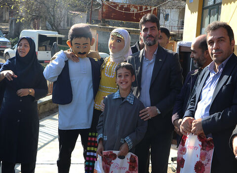 امداد فرهنگی در روستای «چملر»