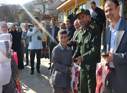 امداد فرهنگی در روستای «چملر»