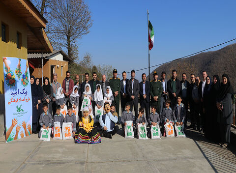 امداد فرهنگی در روستای «چملر»