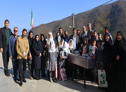 امداد فرهنگی در روستای «چملر»