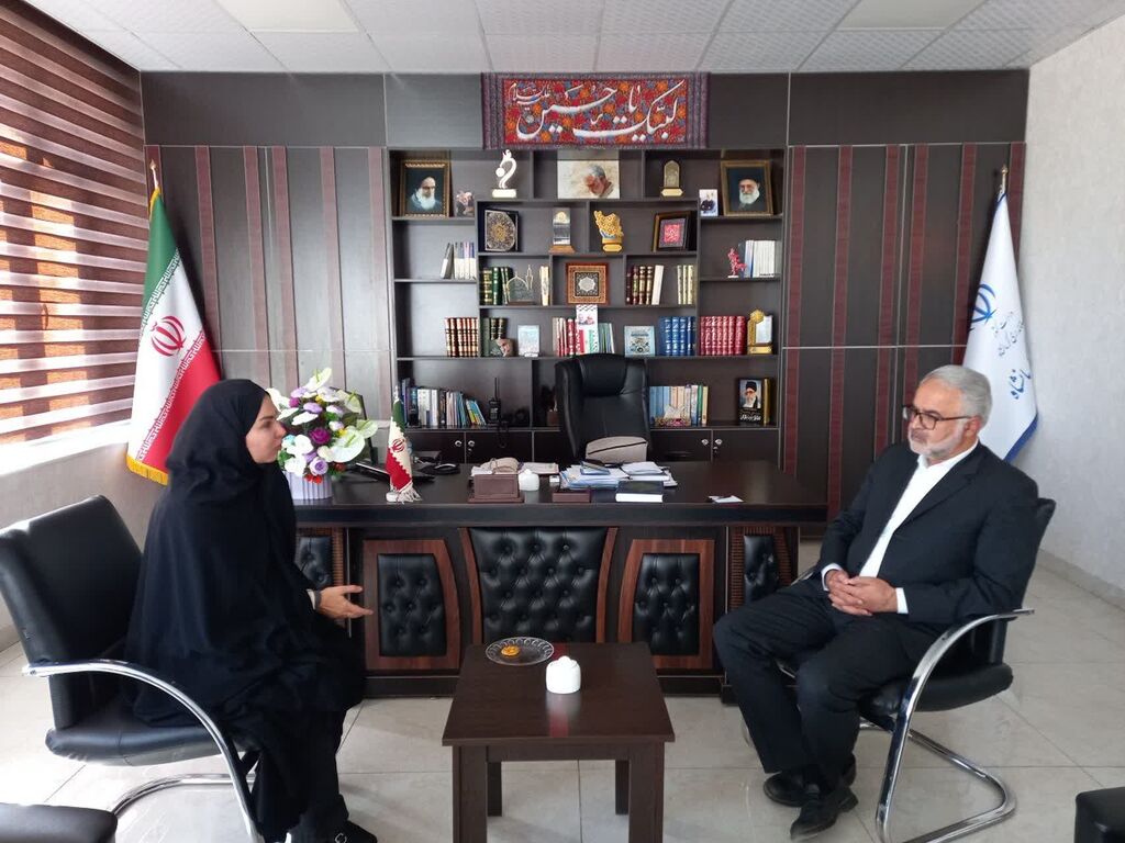 دیدار سرپرست کانون کرمانشاه با فرماندار