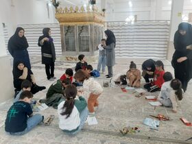 اجرای فعالیت های فرهنگی هنری مربیان مرکز لومار دراردوی یک روزه