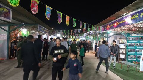 غرفه فرهنگی‌ و هنری کانون خوزستان در کوی علوی