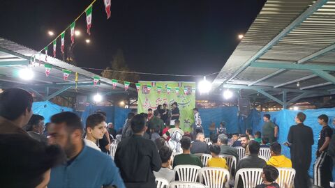 غرفه فرهنگی‌ و هنری کانون خوزستان در کوی علوی