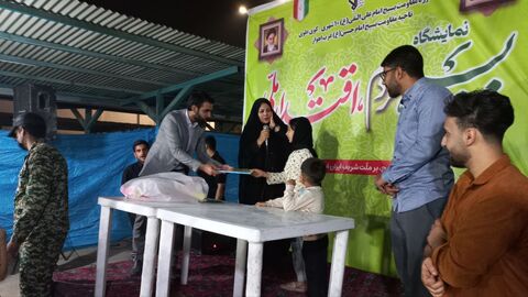 غرفه فرهنگی‌ و هنری کانون خوزستان در کوی علوی