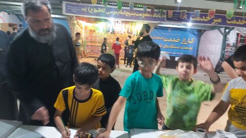 غرفه فرهنگی‌ و هنری کانون خوزستان در کوی علوی