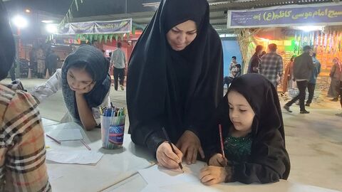 غرفه فرهنگی‌ و هنری کانون خوزستان در کوی علوی