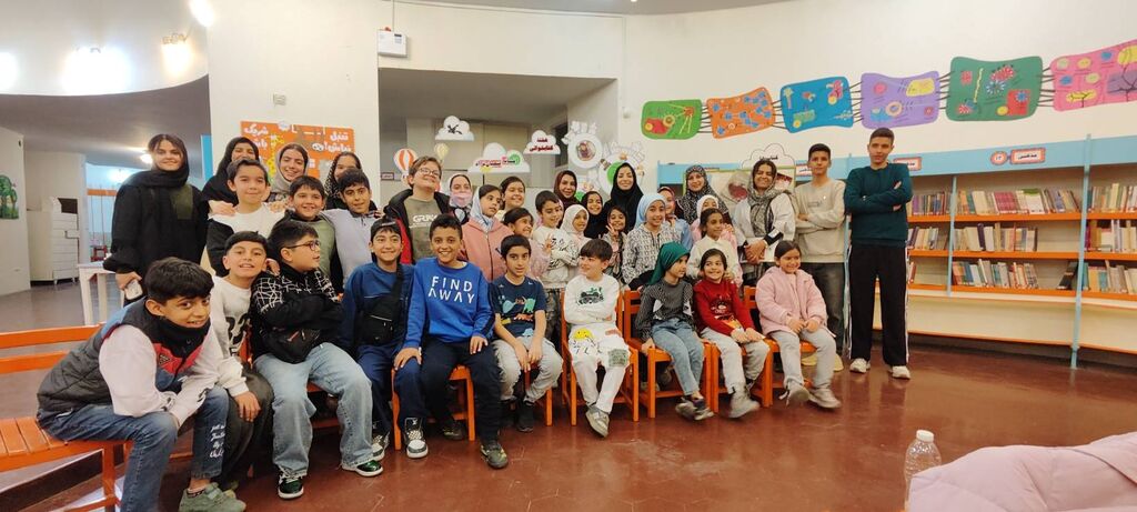 «دیدار صمیمی کودکان و نوجوانان مرکز 2 با افسانه شعباننژاد در هفته کتاب و کتابخوانی»