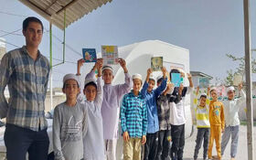 روایت مربی کتابخانه سیار کانون گمیشان از سفر به روستاهای ناآشنا