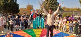 گزارش تصویری/حضور پرشور کانون همدان در جشن برگریزان
