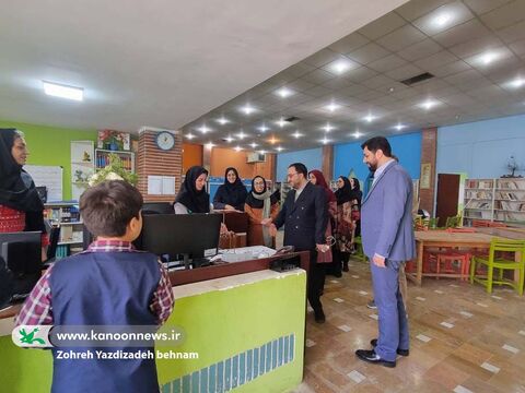 بازدید سرزده مدیرعامل از کانون قزوین