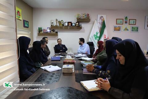 بازدید سرزده مدیرعامل از کانون قزوین