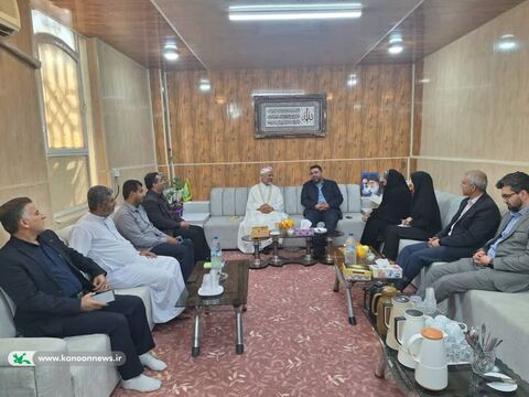 حضور مسئولان کانون در هرمزگان