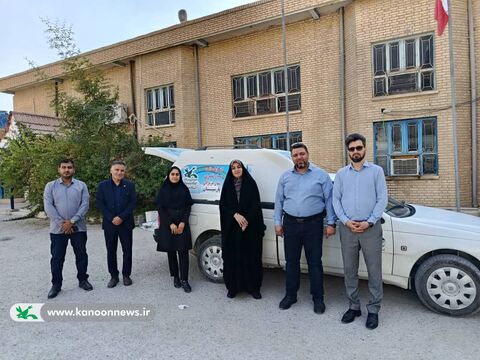 حضور مسئولان کانون در هرمزگان