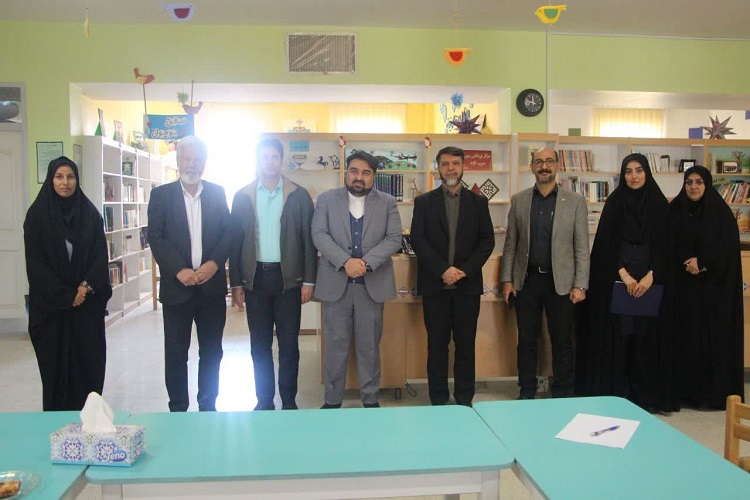 بازدید از کانون پرورش فکری کودکان و نوجوانان شهر حبیبآباد